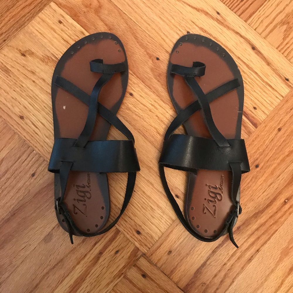 Zigi Soho leather sandals - size 7.5
